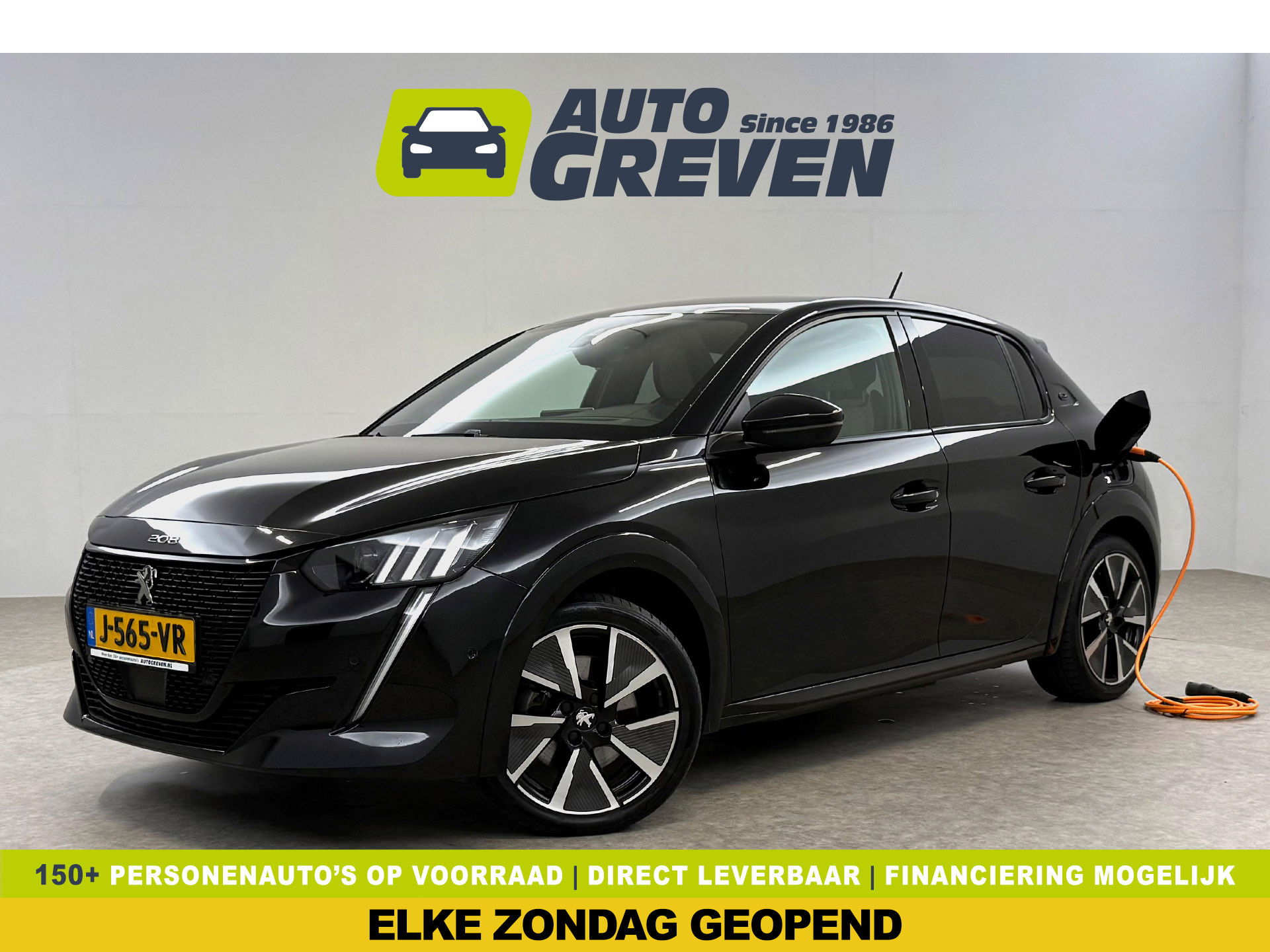 Peugeot 208 EV GT 350 | 50 kWh | Sfeerverl. | 360° | Virtual | LED | Carplay | Adap. Cruise | Keyless | NAP
