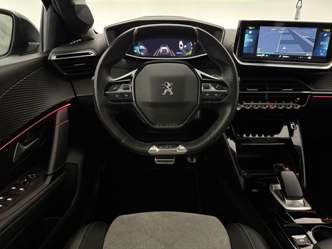 Peugeot 208 EV GT 350 | 50 kWh | Sfeerverl. | 360° | Virtual | LED | Carplay | Adap. Cruise | Keyless | NAP