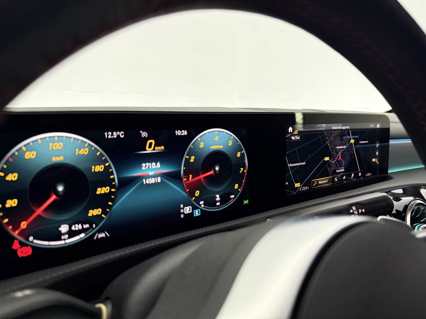 Mercedes-Benz CLA-Klasse 200 AMG | INCL. Dakkoffer | Pano | Burmester | Memory | Sfeer | Virtual | Trekh. | Camera | NAP