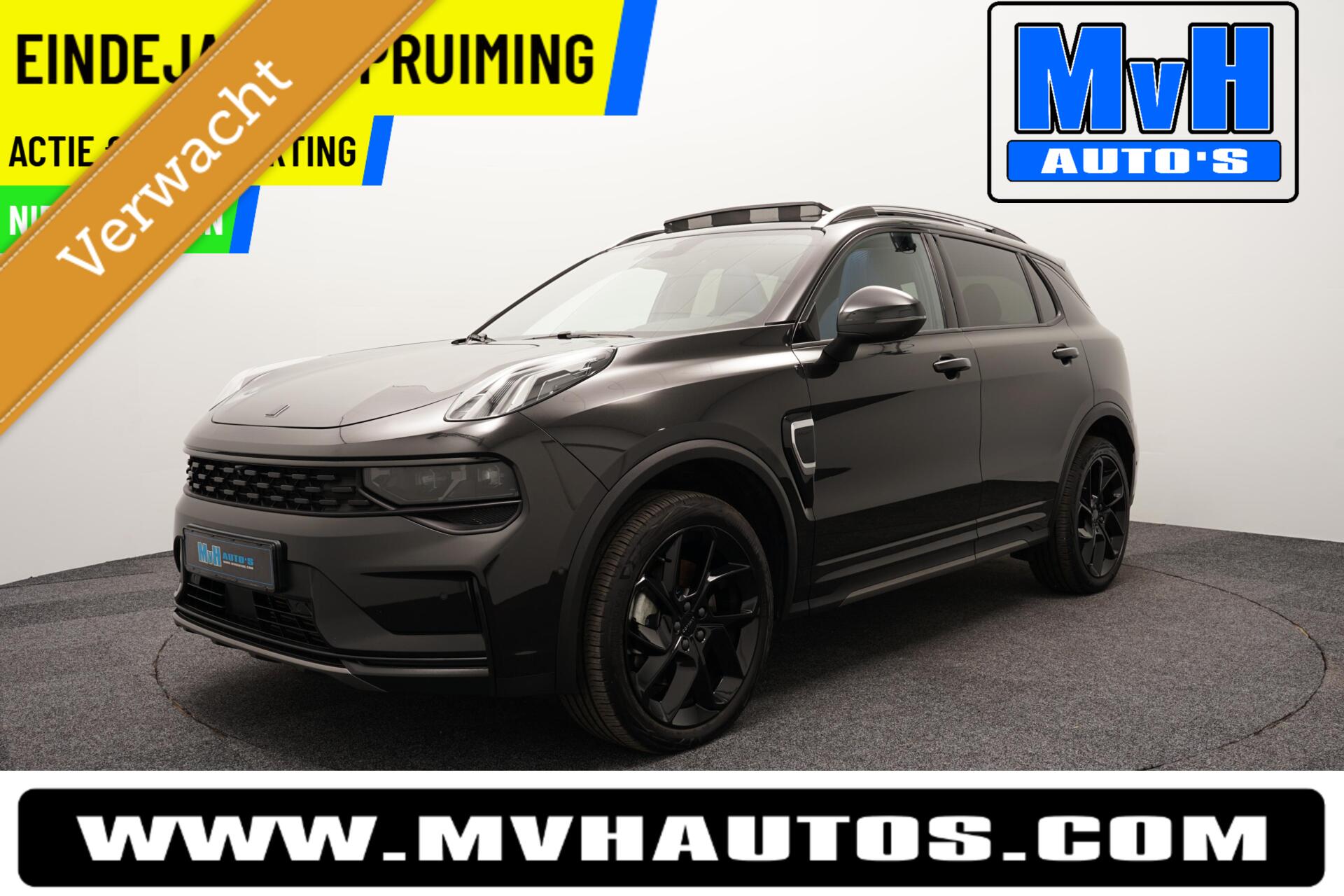 Lynk & Co 01 1.5 Hybride|FULL BLACK XXL|ZWARTE.HEMEL|360ºCAM