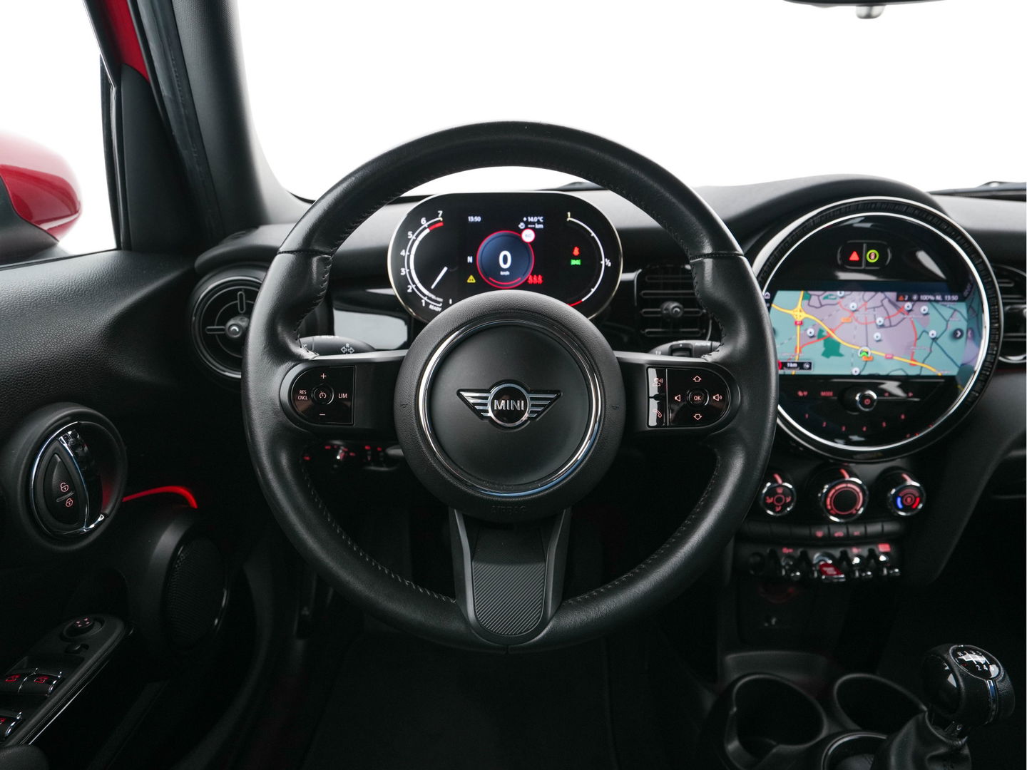 MINI Mini 1.5 Cooper Business Edition (INCL-BTW) *LEATHER-FABRIC | FULL-LED | DIGI-COCKPIT | SPORT-SEATS | AMBIENT-LIGHT | NAVI-FULLMAP | DAB+ | AIRCO | CRUISE | PDC | 16''ALU*