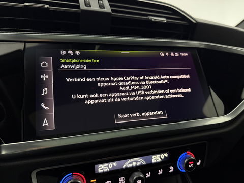 Audi Q3 Sportback 45 TFSI e S-Line | SOH 88% | Pano | Sfeer | Sonos | Virtual | Trekh. | Camera | Adap. Cruise | Stoelverw. | NAP