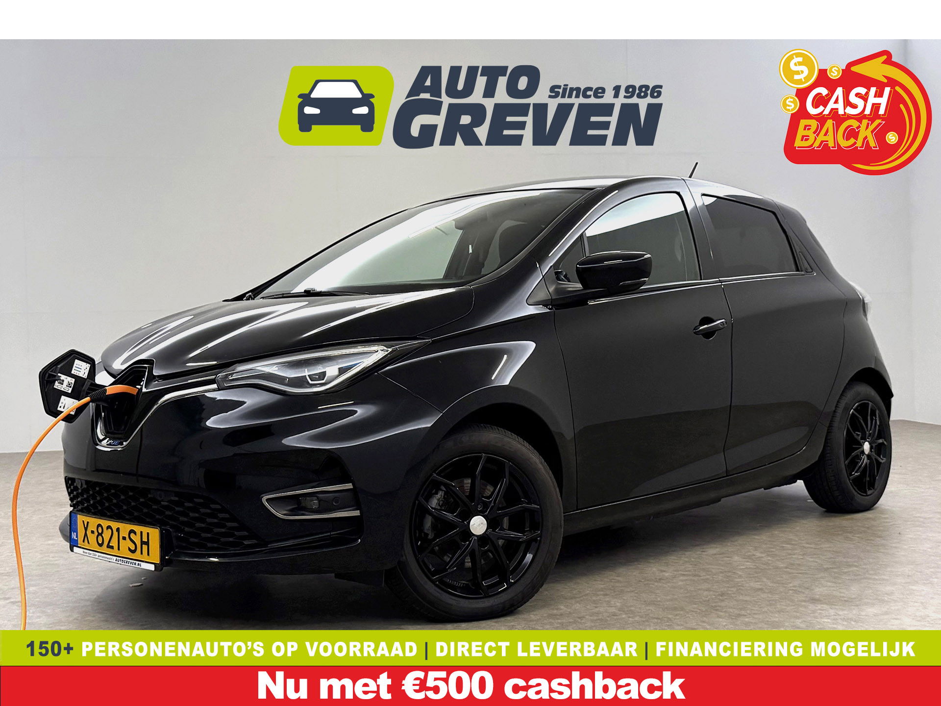 Renault ZOE R110 Life 52 kWh Huur Accu | Elektrisch | LED | Camera | Carplay | Cruise | Parkeersens. l Stoelverw.