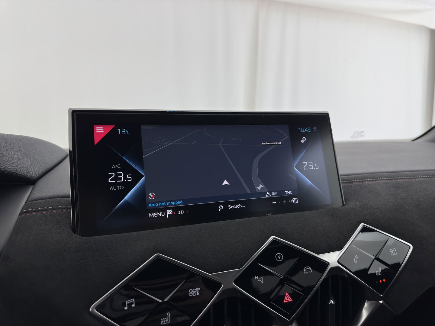 DS DS 3 Crossback E-Tense Performance Line+ 50 kWh [ 3-Fase ] {SOH-90%} (INCL.BTW) *LEATHER-FABRIC | MATRIX-LED | ADAPTIVE-CRUISE | DIGI-COCKPIT | HEATED-SPORTSEATS | CAMERA | KEYLESS | NAVI-FULLMAP | DAB+ | ECC | PDC | 18''ALU*