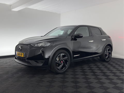 DS DS 3 Crossback E-Tense Performance Line+ 50 kWh [ 3-Fase ] {SOH-90%} (INCL.BTW) *LEATHER-FABRIC | MATRIX-LED | ADAPTIVE-CRUISE | DIGI-COCKPIT | HEATED-SPORTSEATS | CAMERA | KEYLESS | NAVI-FULLMAP | DAB+ | ECC | PDC | 18''ALU*