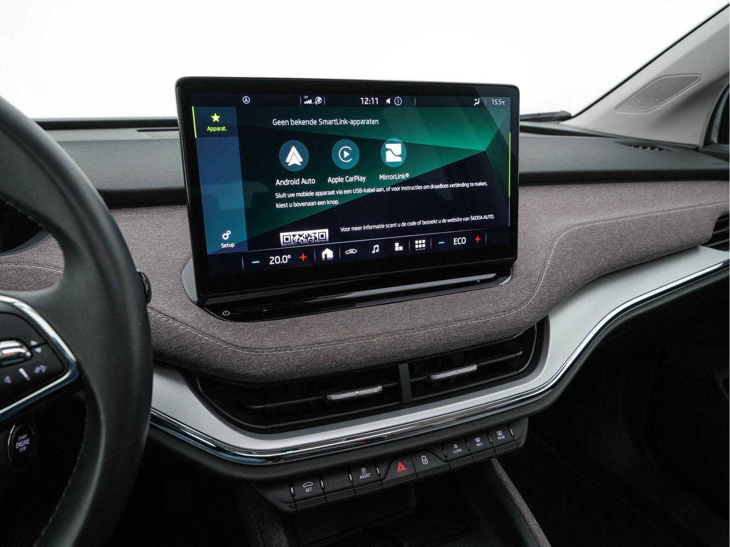 Škoda Enyaq iV 60 [ 3-Fase ] {SOH-87%} (INCL-BTW) *PANO | FULL-LED | DIGI-COCKPIT | CAMERA | KEYLESS | NAVI-FULLMAP | PRIVACY-GLASS | AMBIENT-LIGHT | ECC | COMFORT-SEATS | DAB + | PDC | CRUISE | CARPLAY | TOWBAR | 19 "ALU*