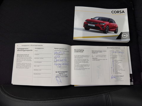 Opel CORSA-E Elegance 50 kWh [ 3-Fase ] {SOH-94%} (INCL-BTW) Aut. *FULL-LED | DIGI-COCKPIT | LEATHER-MICROFIBRE | NAVI-FULLMAP |  CAMERA | CARPLAY | ECC | KEYLESS | CRUISE | DAB | LANE-ASSIST | PDC | SPORT-SEATS | PRIVACY-GLASS | 16"ALU*