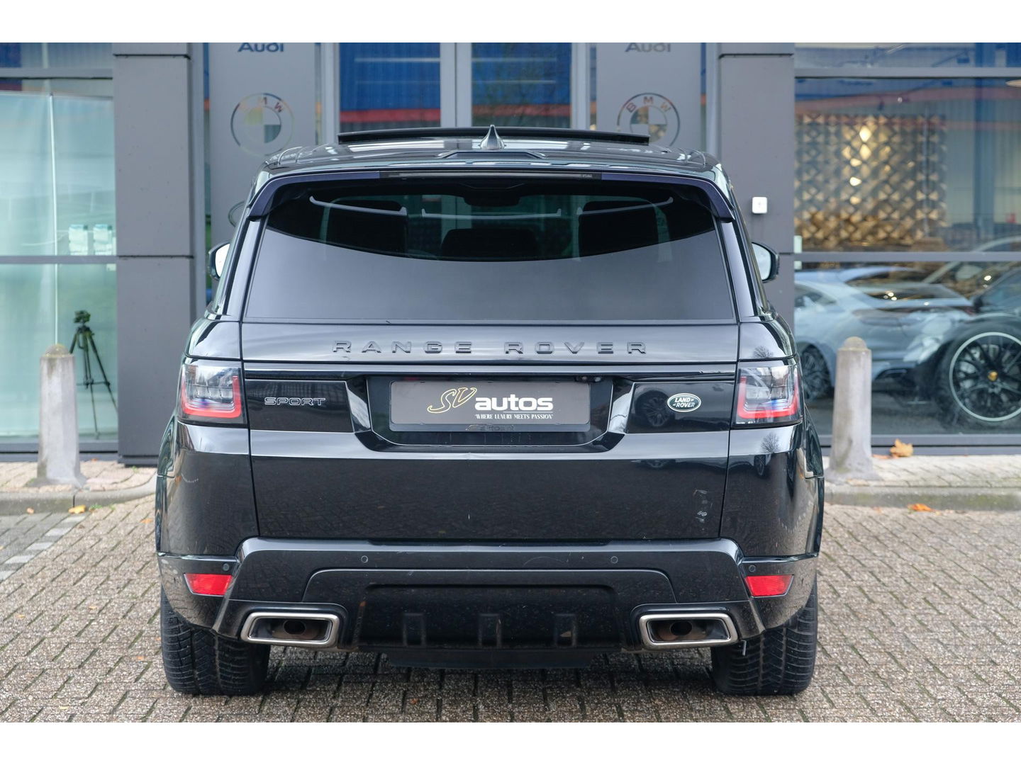 Land Rover Range Rover Sport P400e 404pk Autobiography Dynamic Panoramadak Carbon 22" LMV Alcantara NLauto VOL!!