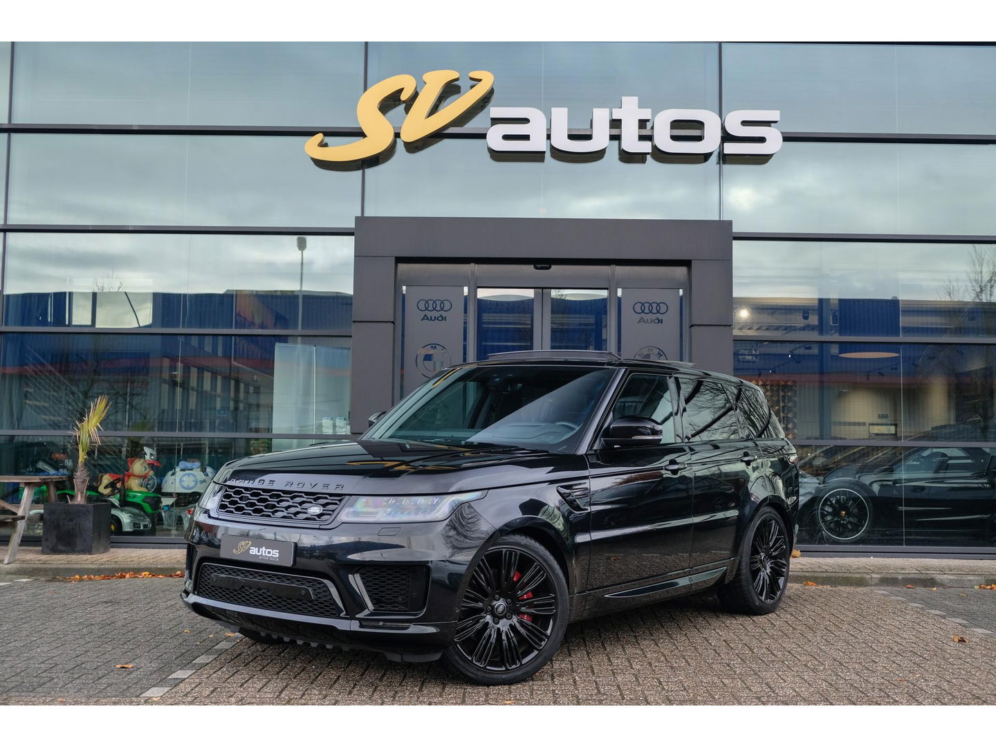 Land Rover Range Rover Sport P400e 404pk Autobiography Dynamic Panoramadak Carbon 22" LMV Alcantara NLauto VOL!!
