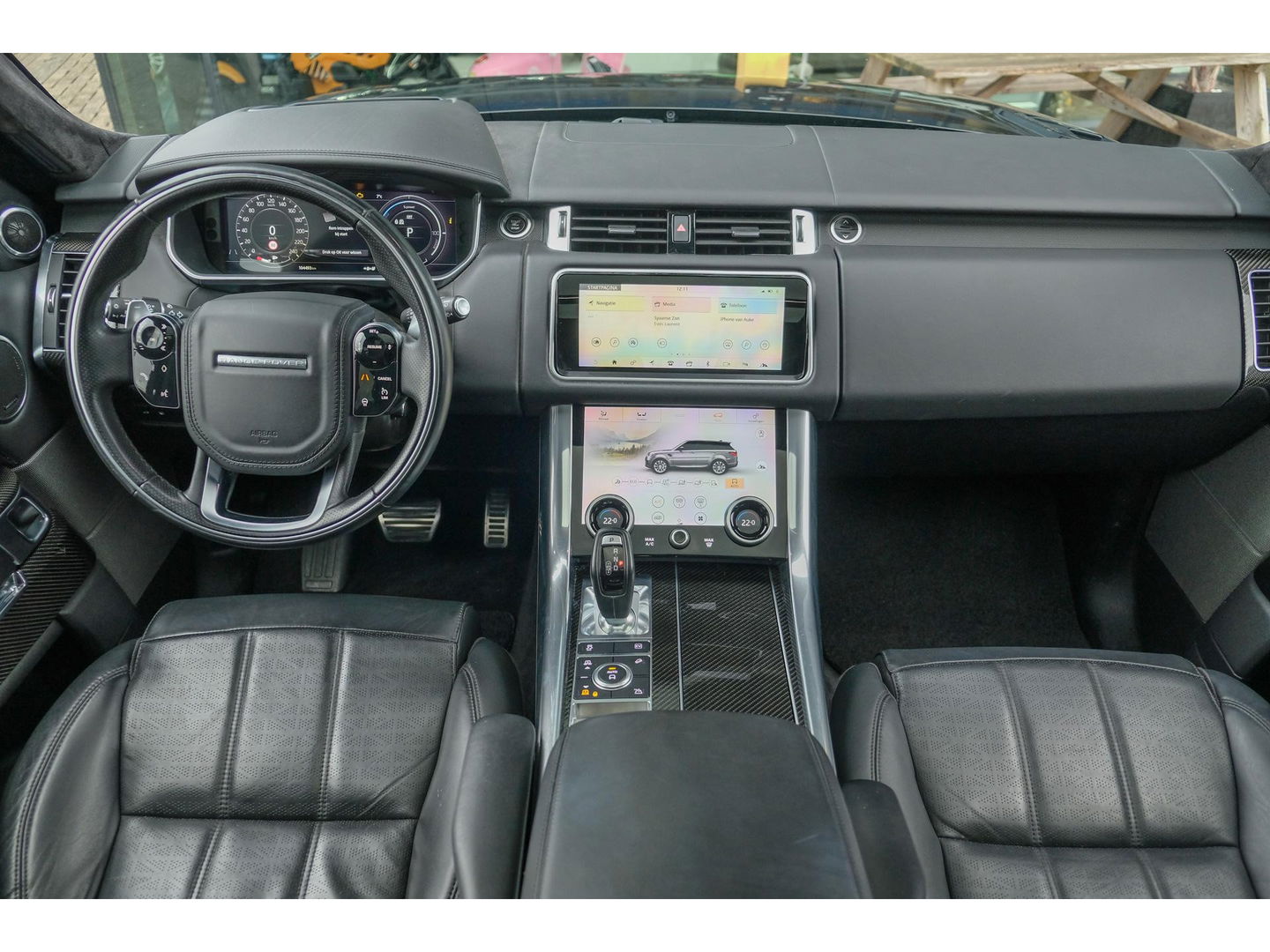 Land Rover Range Rover Sport P400e 404pk Autobiography Dynamic Panoramadak Carbon 22" LMV Alcantara NLauto VOL!!