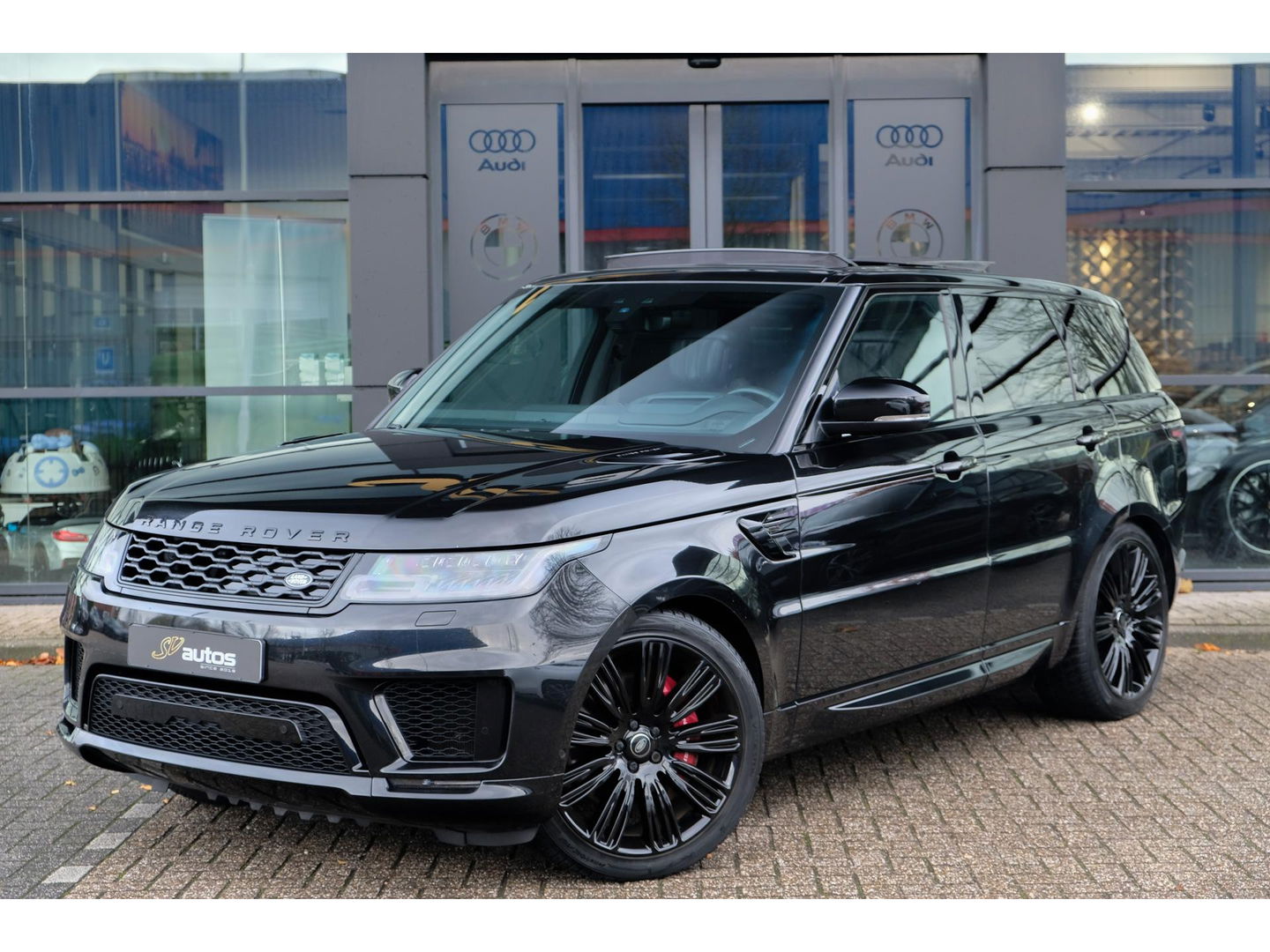 Land Rover Range Rover Sport P400e 404pk Autobiography Dynamic Panoramadak Carbon 22" LMV Alcantara NLauto VOL!!