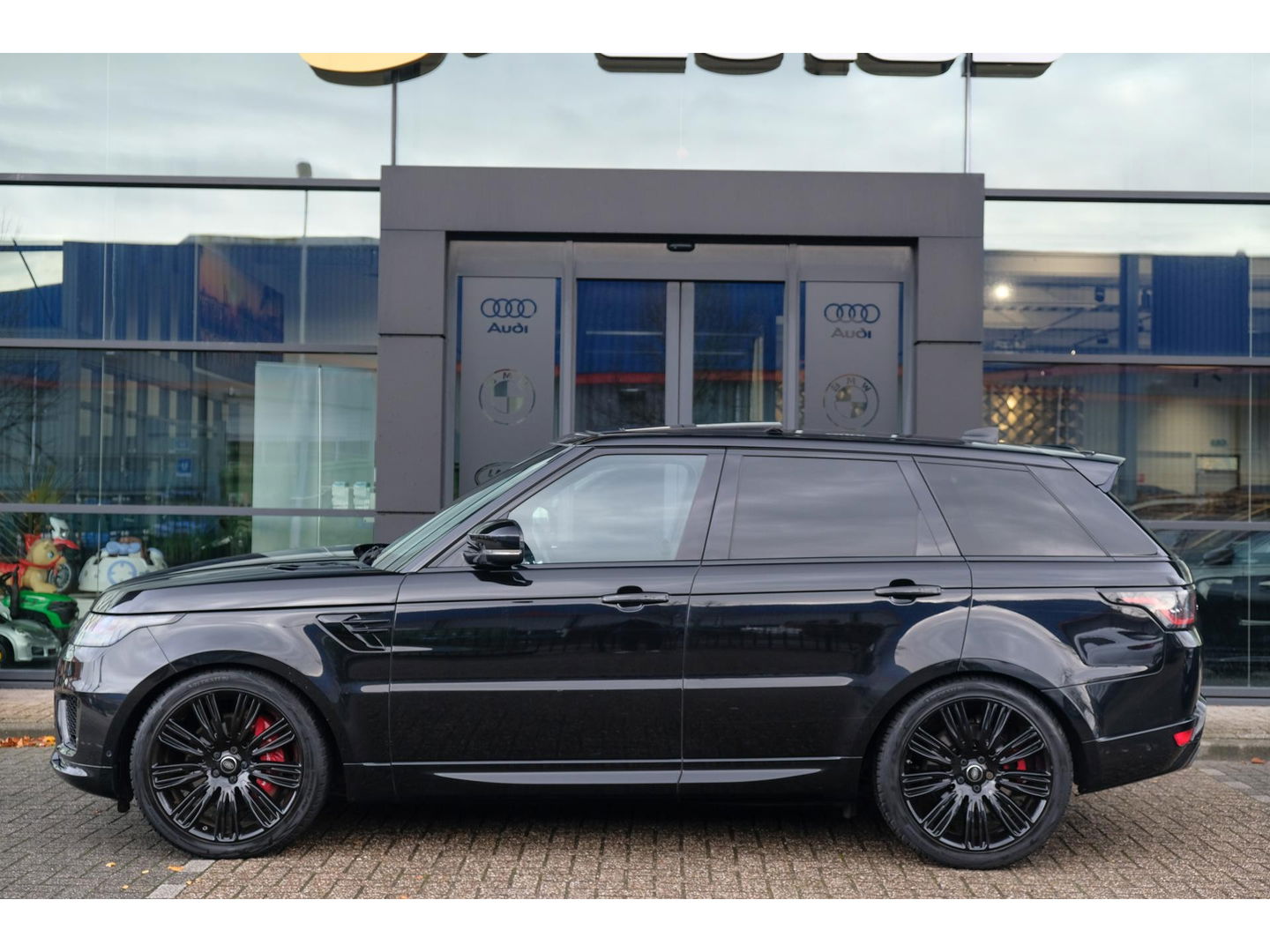 Land Rover Range Rover Sport P400e 404pk Autobiography Dynamic Panoramadak Carbon 22" LMV Alcantara NLauto VOL!!