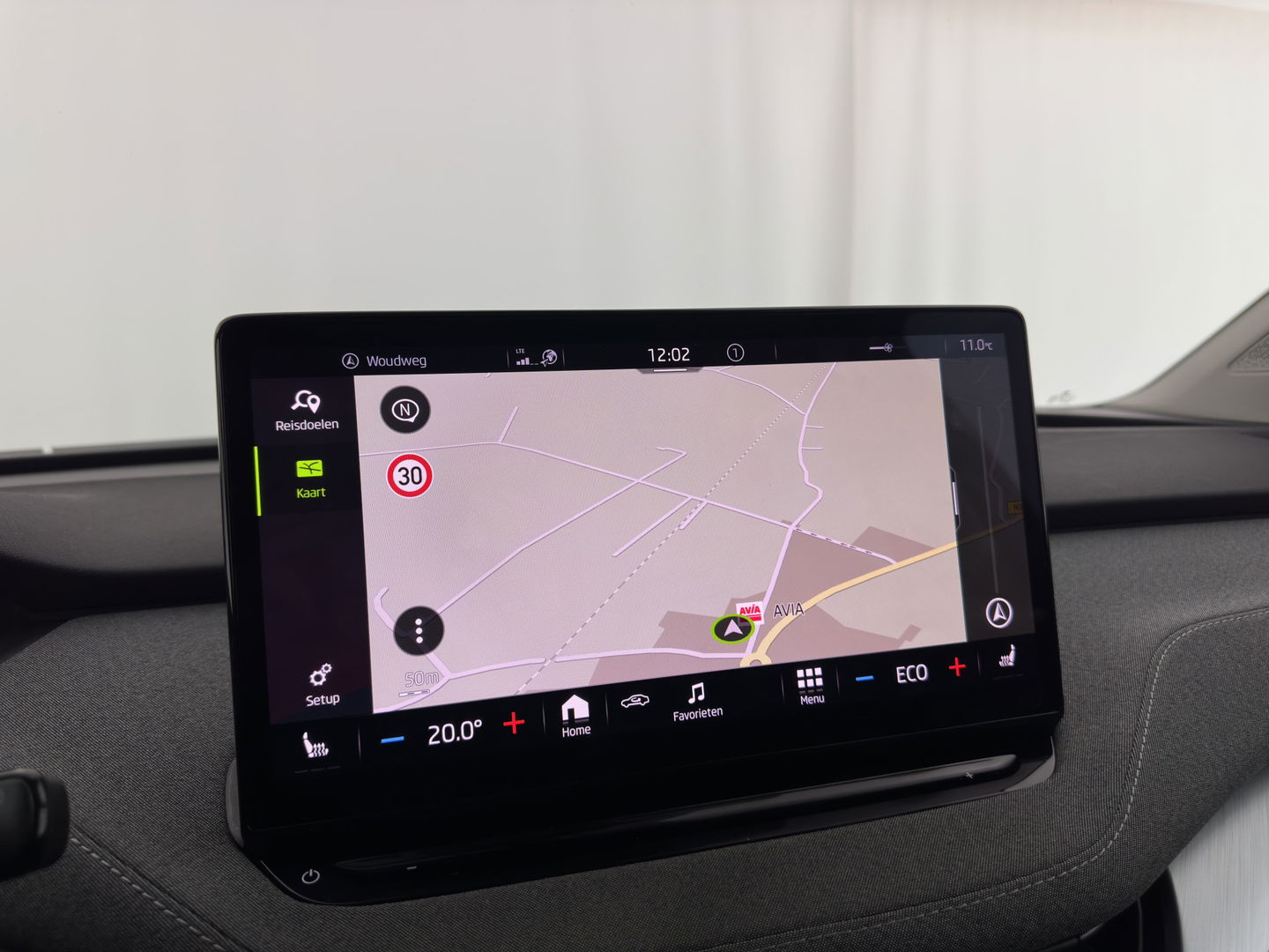 Škoda Enyaq iV 80 [ 3-Fase ] (INCL-BTW) *LEATHER-FABRIC | FULL-LED | DIGI-COCKPIT | CAMERA | KEYLESS | NAVI-FULLMAP | AMBIENT-LIGHT | ECC | HEATED-COMFORTSEATS | DAB+ | PDC | CRUISE | CARPLAY | TOWBAR | 19"ALU*