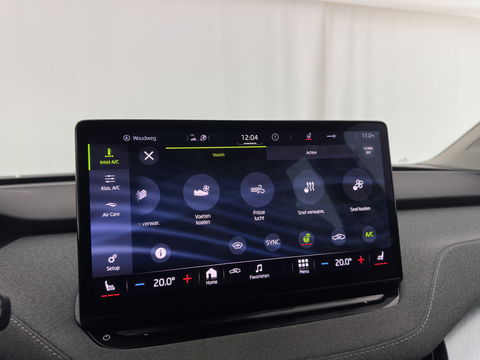 Škoda Enyaq iV 80 [ 3-Fase ] (INCL-BTW) *LEATHER-FABRIC | FULL-LED | DIGI-COCKPIT | CAMERA | KEYLESS | NAVI-FULLMAP | AMBIENT-LIGHT | ECC | HEATED-COMFORTSEATS | DAB+ | PDC | CRUISE | CARPLAY | TOWBAR | 19"ALU*