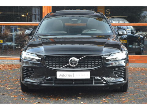 Volvo V60 T6 Hybride AWD Ultimate Dark LONG RANGE | Panoramadak | 360 Camera | Stoel + Stuur Verwarmd | Pilot-assist |