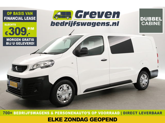 Peugeot Expert - 2.0 BlueHDI L3H1 | Euro6 | DC | 6-Zits | Airco | Carplay | Cruise | Trekh. | Navi