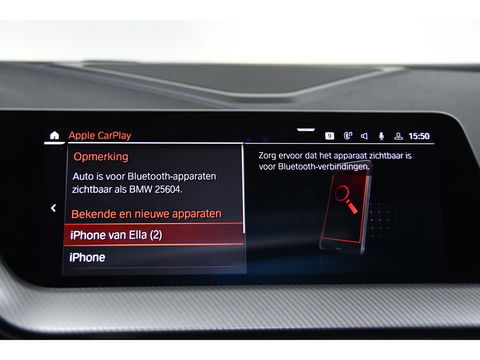 BMW 1-serie 118i High Executive, Pano, Sfeerverlichting, Applecarplay