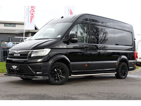 MAN TGE 2.180 2.0 L3H3 Black Edition Adaptieve Cruise, Camera, Carplay, LED, Clima, Stoelverwarming, Multimedia, 177pk, Automaat, Trekhaak, Uniek!