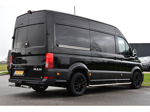 MAN TGE 2.180 2.0 L3H3 Black Edition Adaptieve Cruise, Camera, Carplay, LED, Clima, Stoelverwarming, Multimedia, 177pk, Automaat, Trekhaak, Uniek!