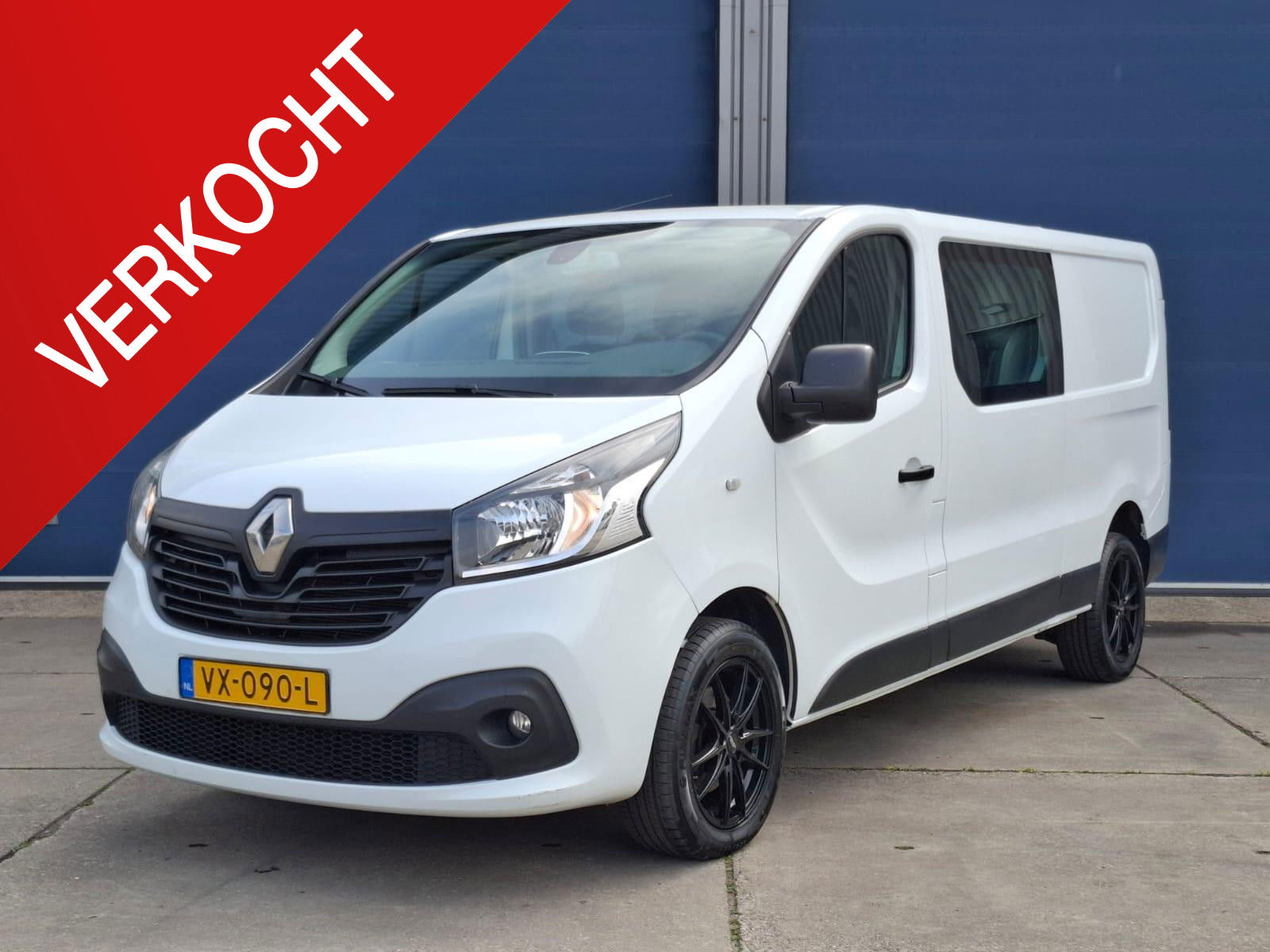 Renault Trafic 1.6 dCi T29 L2H1 DC Comfort DUBBEL CABINE / AIRCO / TREKHAAK / N.A.P / NAVI / MARGE