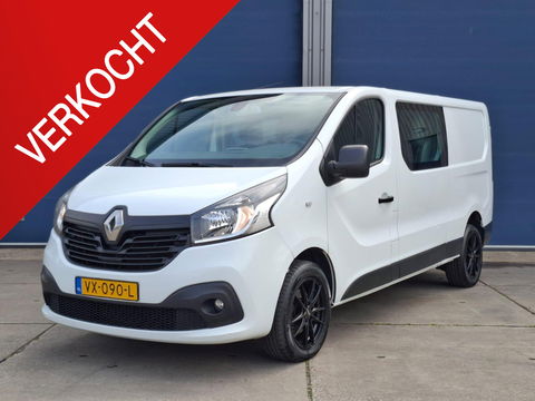 Renault Trafic 1.6 dCi T29 L2H1 DC Comfort DUBBEL CABINE / AIRCO / TREKHAAK / N.A.P / NAVI / MARGE