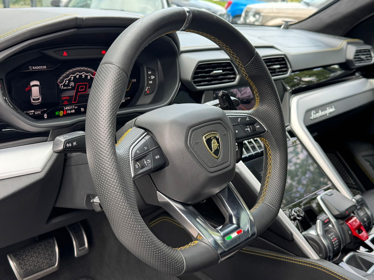 Lamborghini Urus 4.0 V8|Pano|Keramisch|B&O|Massage|Luchtvering|360Camera|ACC|Leder|650PK