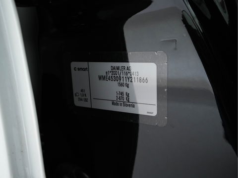 Smart Forfour EQ Comfort 18 kWh {SOH-91%} Aut. *PANO | AIRCO | COMFORT-SEATS | CRUISE | PDC | 15''ALU*