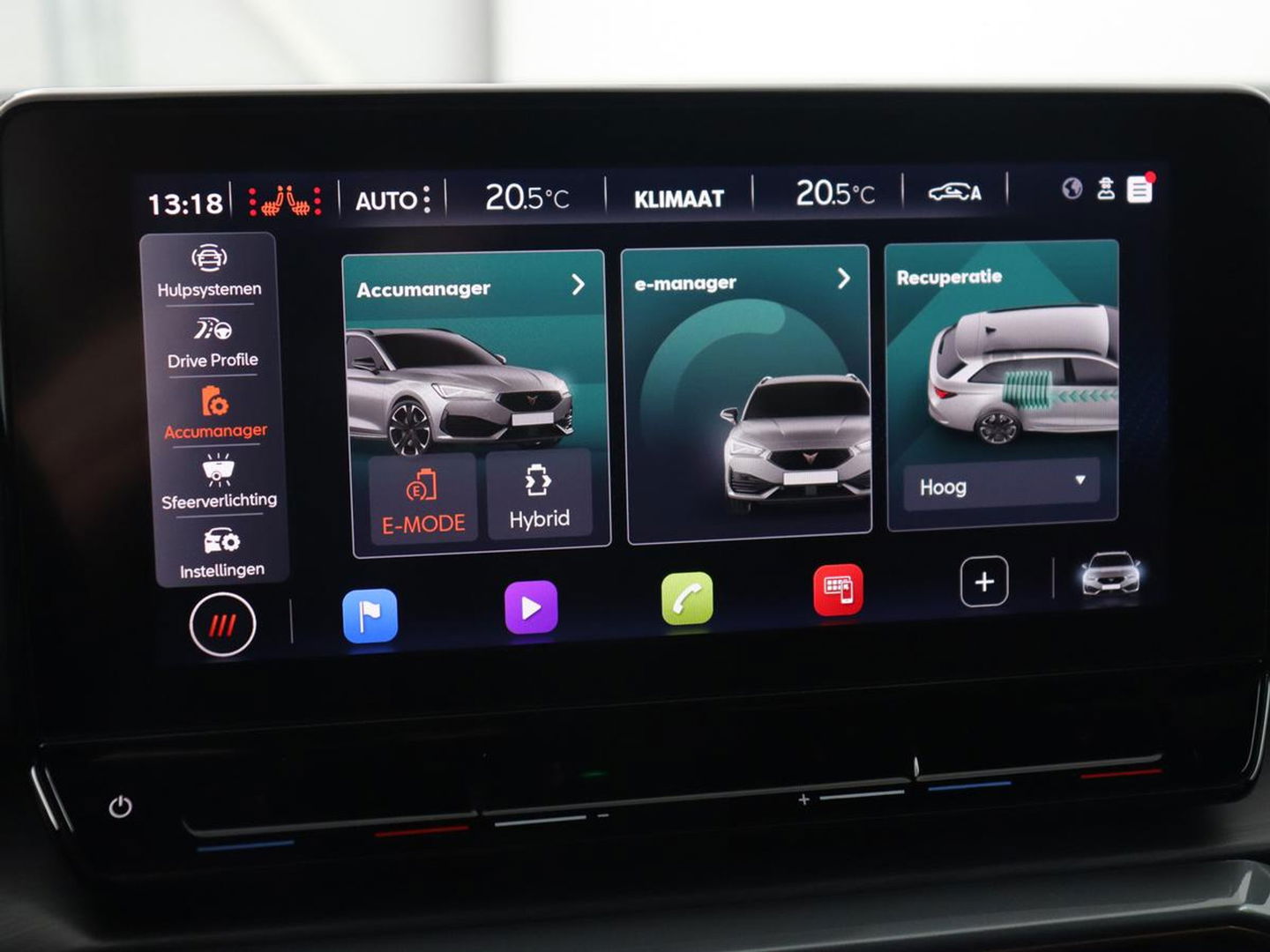 CUPRA Leon 1.4 eHybrid VZ | 245pk | Leder | Stoelverwarming | Memory | Carplay | Navigatie | Sfeerverlichting | Parkeerhulp | Sportstoelen | Keyless | Climate control | Cruise control | PHEV | Plug In