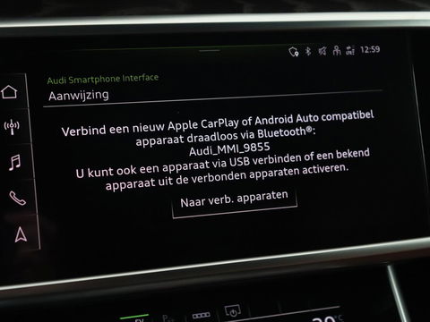 Audi A6 50 TFSIe quattro S edition | Panoramadak | Adaptive cruise | Nappaleder | Stoel & stuurverwarming | Camera | Trekhaak | Keyless | Adaptief onderstel | Carplay | Navigatie | Matrix LED | Getint glas | PHEV | Plug In