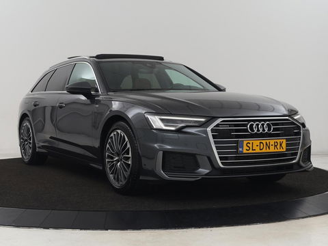 Audi A6 50 TFSIe quattro S edition | Panoramadak | Adaptive cruise | Nappaleder | Stoel & stuurverwarming | Camera | Trekhaak | Keyless | Adaptief onderstel | Carplay | Navigatie | Matrix LED | Getint glas | PHEV | Plug In