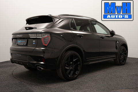 Lynk & Co 01 1.5 Hybride|LEER|FULL BLACK XL|ZWARTE.HEMEL|NAP