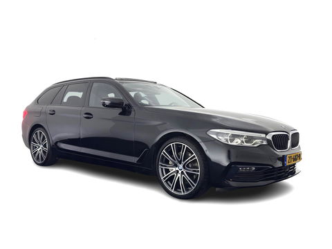 BMW 5 Serie Touring 530d High Executive Aut. *PANO | LUXURY-LEATHER | FULL-LED | MEMORY-PACK | TOP-VIEW | HEATED-COMFORTSEATS | NAVI-FULLMAP | PRIVACY-GLASS | AMBIENT-LIGHT | ECC | PDC | 20''ALU*