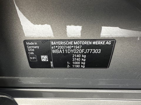 BMW 3-serie 320d High Executive Edition (INCL.BTW) *LUXURY-LEATHER | FULL-LED | DIGI-COCKPIT | HEATED-SPORTSEATS | HIFI-SOUND | NAVI-FULLMAP | KEYLESS | CAMERA | PRIVACY-GLASS | SHIFT-PADDLES | DAB+ | ECC | PDC | CRUISE | 19''ALU*