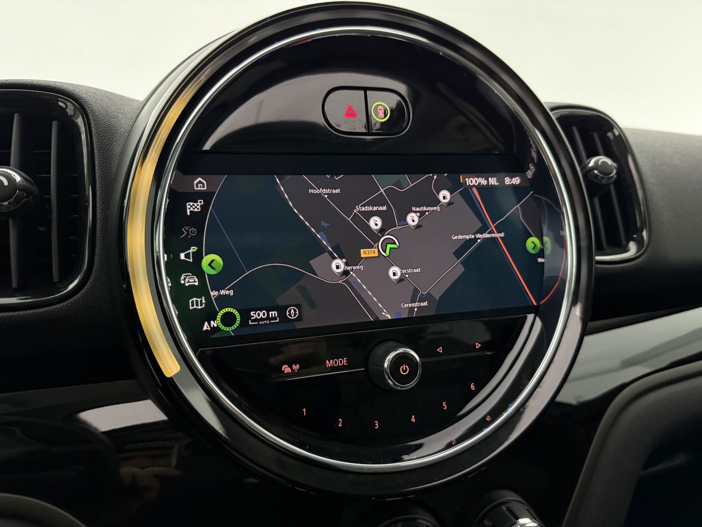 MINI Countryman 2.0 Cooper SE ALL4 | SOH 88% | Pano | Sfeer | Carplay | Virtual | Memory | Camera | HuD | Adap. Cruise | Stoelverw. | Keyless