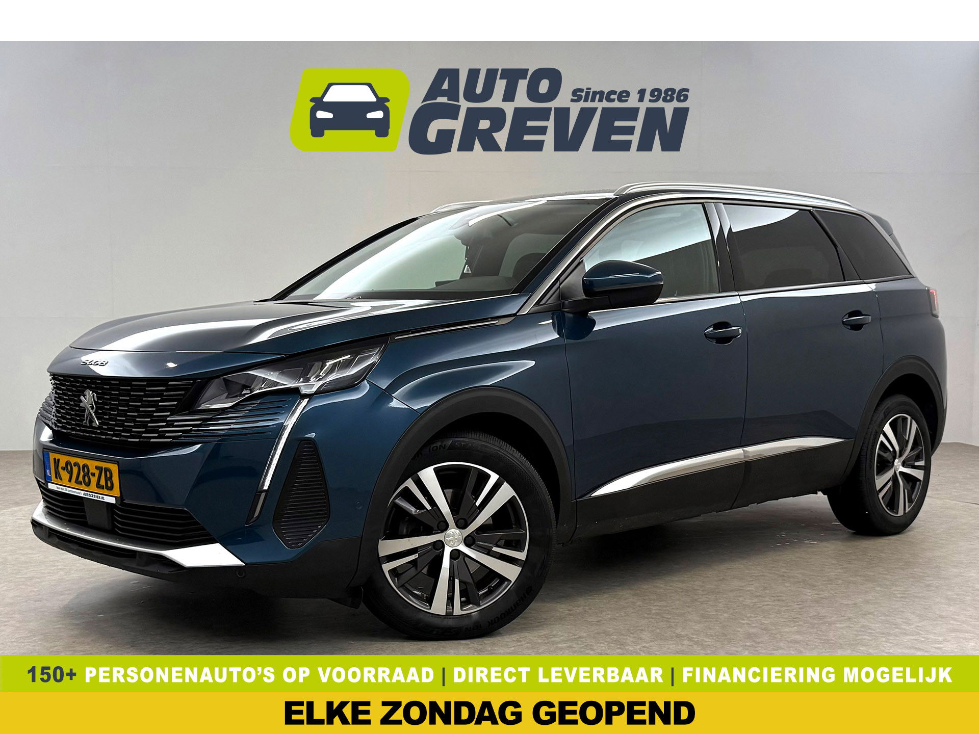 Peugeot 5008 1.2 PureTech | 7p | Sfeer | Virtual | 360° | Carplay | Cruise | Navi | Keyless | NAP