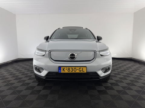 Volvo XC40 Recharge P8 AWD R-Design {SOH-89%} [ 3-Fase ] (INCL-BTW) *PANO | LEATHER-MICROFIBRE | DIGI-COCKPIT | FULL-LED | NAVI-FULLMAP | ECC | PDC | KEYLESS | HEATED-SPORTSEATS | BLIS | 20"ALU*