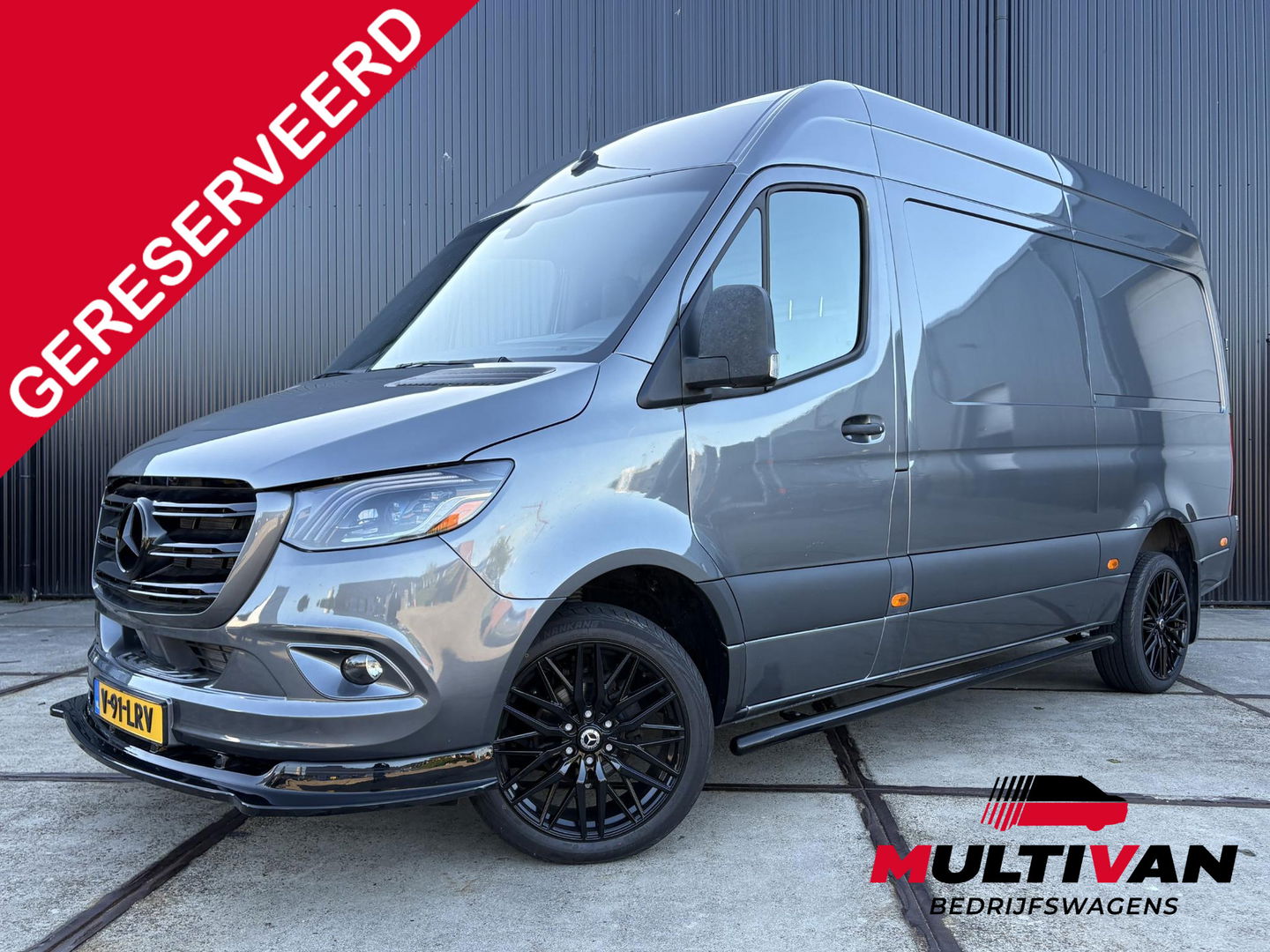 Mercedes-Benz Sprinter 319 L2H2 | 3,5 TON Trekgewicht | LEDER | LED