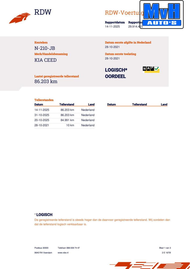 Kia Ceed Sportswagon 1.0 T-GDi DynamicLine|ACC|LED|CAMERA|NAP