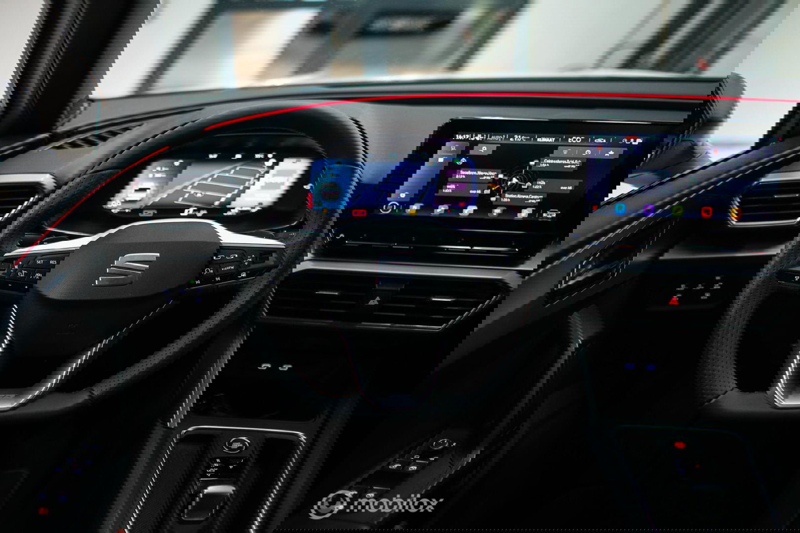 SEAT Leon Sportstourer FR 1.4 TSI eHybrid | ACC | Stoel + stuur verwarming | Drivers Assistent Pack XL | LED | CarPlay | Camera | Sportsto