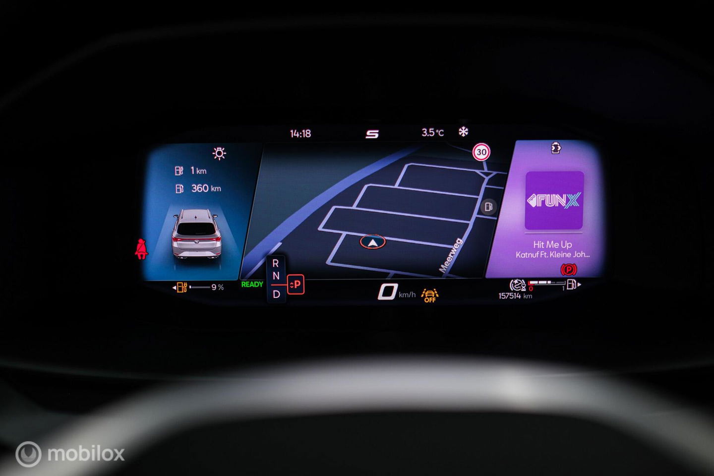 SEAT Leon Sportstourer FR 1.4 TSI eHybrid | ACC | Stoel + stuur verwarming | Drivers Assistent Pack XL | LED | CarPlay | Camera | Sportstoelen | Flippe