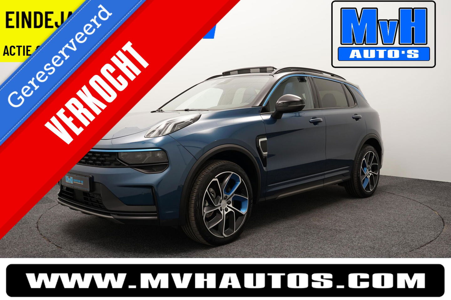 Lynk & Co 01 1.5 Hybride|ZWARTE.HEMEL|TREKHAAK|360ºCAM|NAP