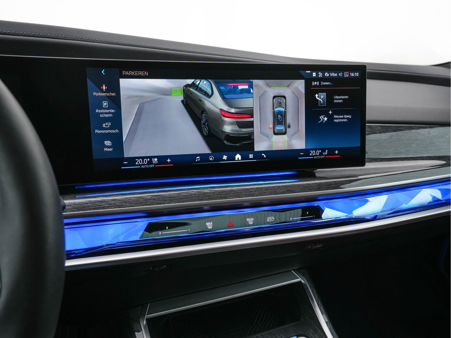 BMW i7 eDrive50 106 kWh M-Sportpack [ 3-Fase ] {SOH-97%} (INCL.BTW) *PANO | HEAD-UP | LUXURY-LEATHER | FULL-LED | BLIND-SPOT | BOWERS&WILKINS | MEMORY-PACK | TOP-VIEW | VENTILATED/HEATED-COMFORTSEATS | SOFT-CLOSE | WIDE-SREEN-DIGICOCKPIT | KEYLESS