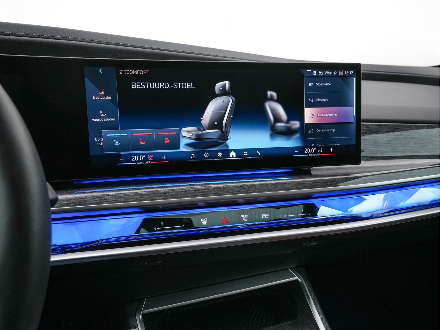 BMW i7 eDrive50 106 kWh M-Sportpack [ 3-Fase ] {SOH-97%} (INCL.BTW) *PANO | HEAD-UP | LUXURY-LEATHER | FULL-LED | BLIND-SPOT | BOWERS&WILKINS | MEMORY-PACK | TOP-VIEW | VENTILATED/HEATED-COMFORTSEATS | SOFT-CLOSE | WIDE-SREEN-DIGICOCKPIT | KEYLESS