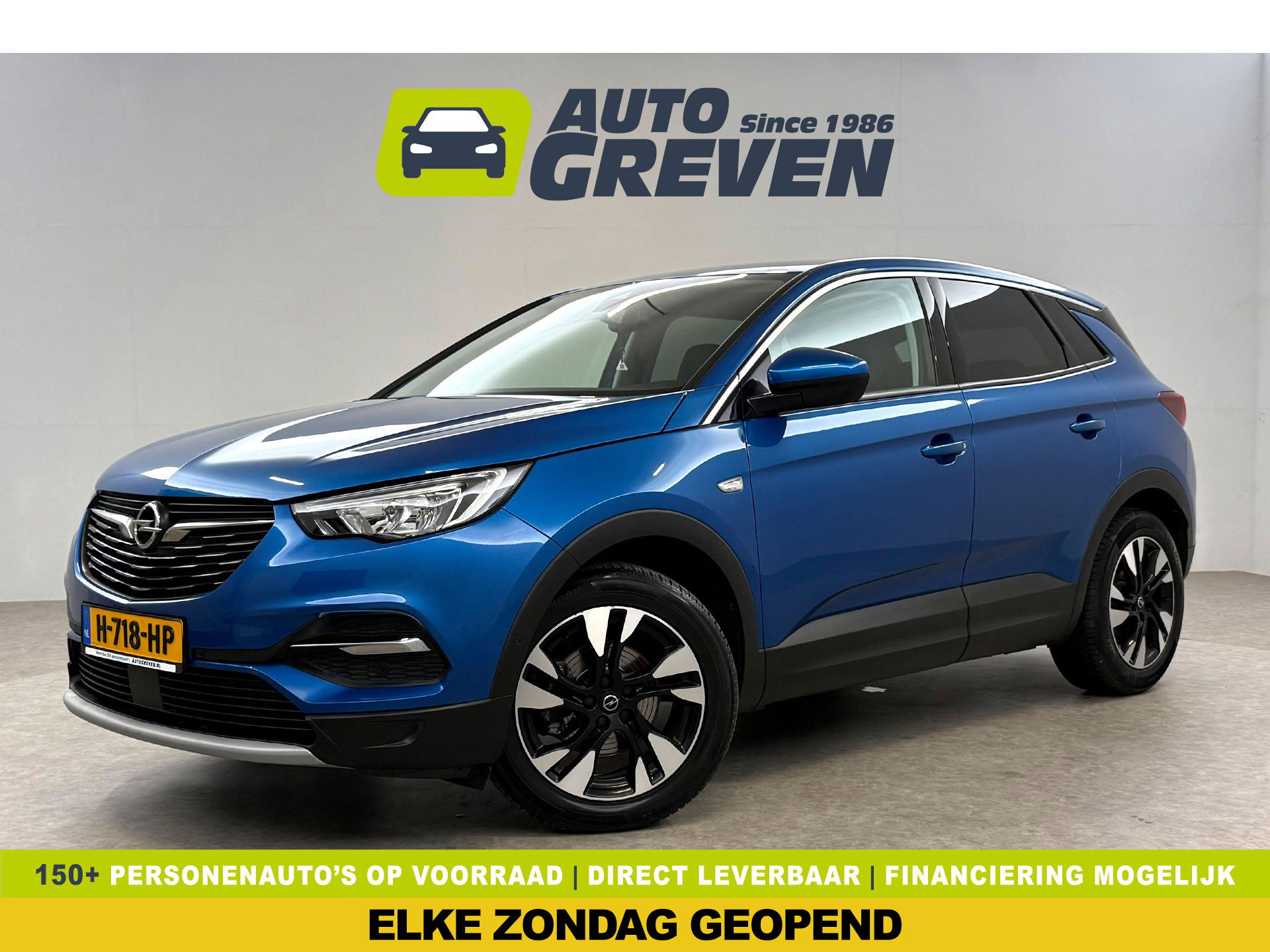 Opel Grandland X 1.2 Turbo Business Executive | Camera | Carplay | Trekh. | Cruise | Navi | Keyless | Dodehoek | NAP