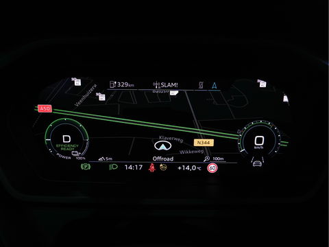 Audi Q4 e-tron 40 Launch edition S Competition 77 kWh [ 3-Fase ] {SOH-90%} (INCL.BTW) *HEAT-PUMP | PANO | HEAD-UP | LEATHER-FABRIC | MATRIX-LED | SONOS-SOUND | ADAPTIVE-CRUISE | HEATED-SPORTSEATS | AMBIENT-LIGHT | DIGI-COCKPIT | CAMERA | KEYLESS | DAB+ | NAVI-FULLMA