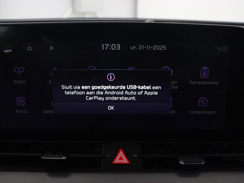 Kia Sportage 1.6 T-GDI Plug-in Hybrid AWD DynamicPlusLine | Stoel & stuurverwarming | Half leder | Camera | Carplay | Adaptive cruise | 19'' | Navigatie | Achterbankverwarming | PHEV