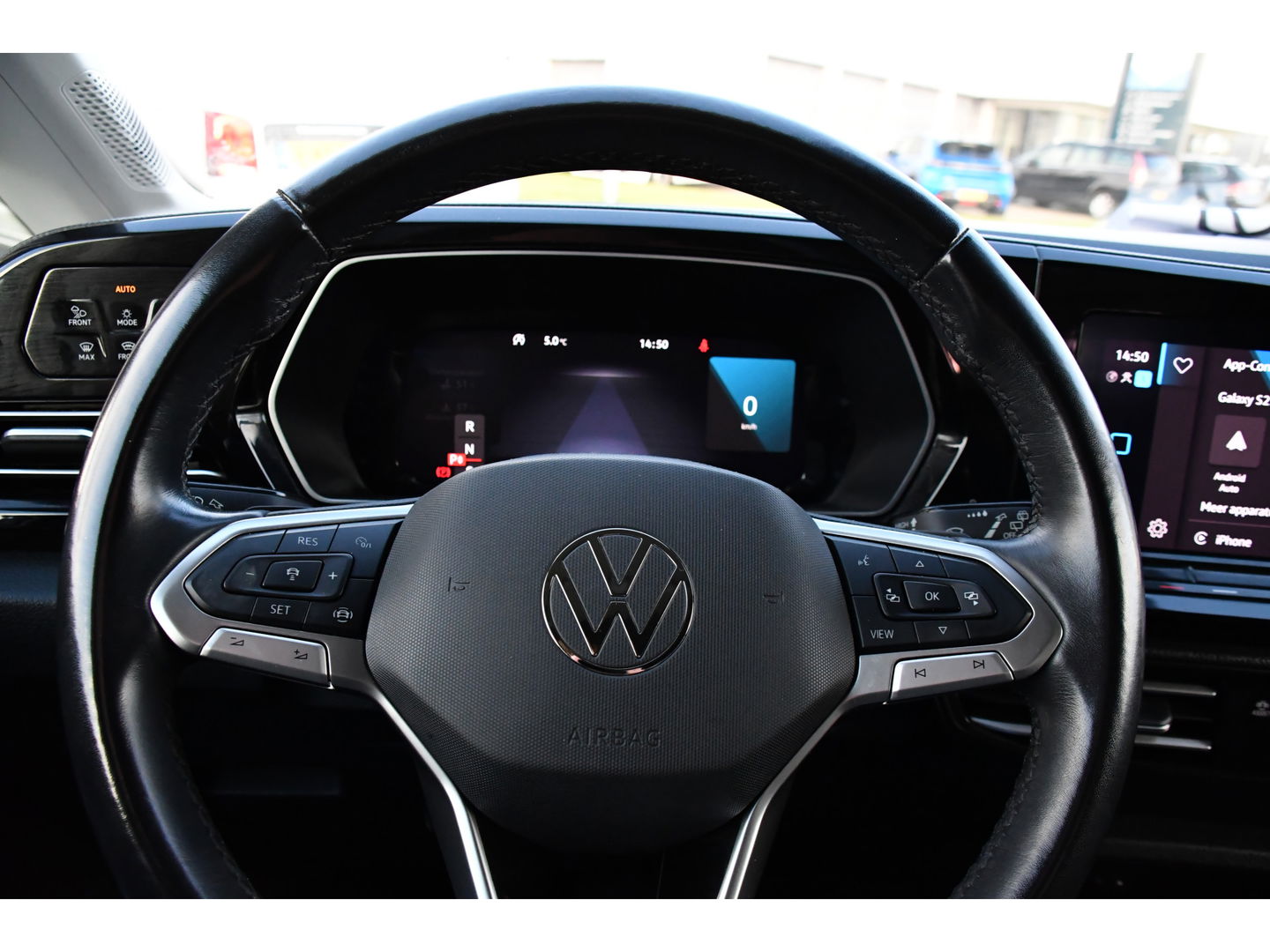 Volkswagen Caddy Cargo 2.0 TDI 1st Black Edition Virtual, Adaptieve Cruise, Camera, Leder, LED, Carplay, Trekhaak, Stoelverwarming, Uniek!