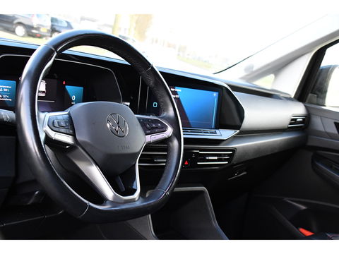 Volkswagen Caddy Cargo 2.0 TDI 1st Black Edition Virtual, Adaptieve Cruise, Camera, Leder, LED, Carplay, Trekhaak, Stoelverwarming, Uniek!