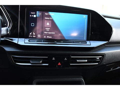 Volkswagen Caddy Cargo 2.0 TDI 1st Black Edition Virtual, Adaptieve Cruise, Camera, Leder, LED, Carplay, Trekhaak, Stoelverwarming, Uniek!