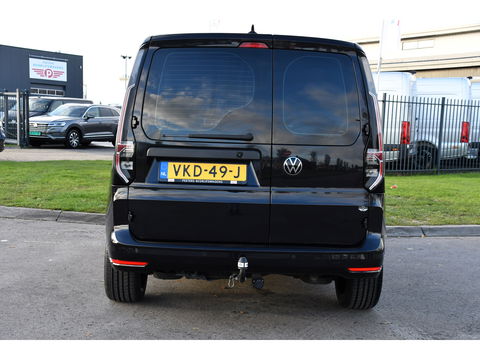 Volkswagen Caddy Cargo 2.0 TDI 1st Black Edition Virtual, Adaptieve Cruise, Camera, Leder, LED, Carplay, Trekhaak, Stoelverwarming, Uniek!
